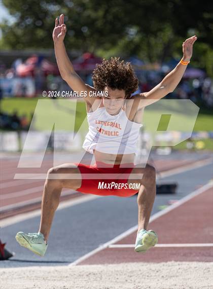 Thumbnail 2 in CIF State Championships (Long Jump Qualifying) photogallery.