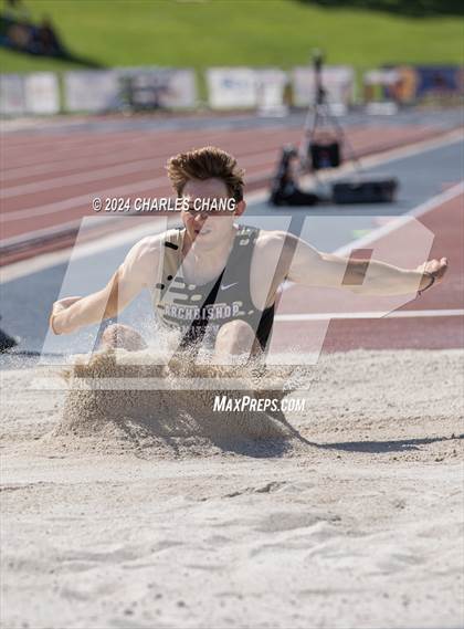 Thumbnail 1 in CIF State Championships (Long Jump Qualifying) photogallery.