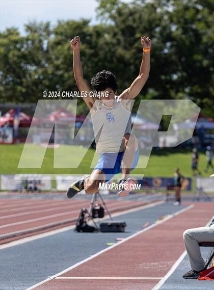 Thumbnail 2 in CIF State Championships (Long Jump Qualifying) photogallery.