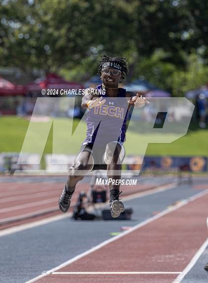 Thumbnail 2 in CIF State Championships (Long Jump Qualifying) photogallery.