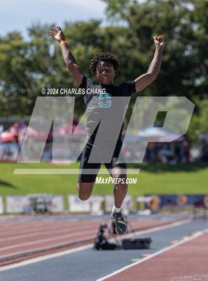 Thumbnail 2 in CIF State Championships (Long Jump Qualifying) photogallery.