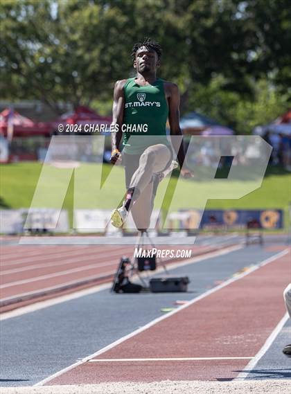 Thumbnail 1 in CIF State Championships (Long Jump Qualifying) photogallery.