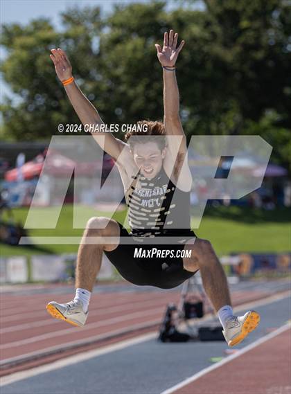 Thumbnail 2 in CIF State Championships (Long Jump Qualifying) photogallery.