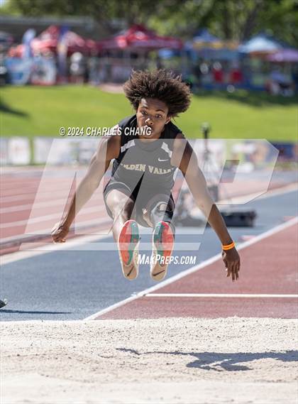 Thumbnail 1 in CIF State Championships (Long Jump Qualifying) photogallery.