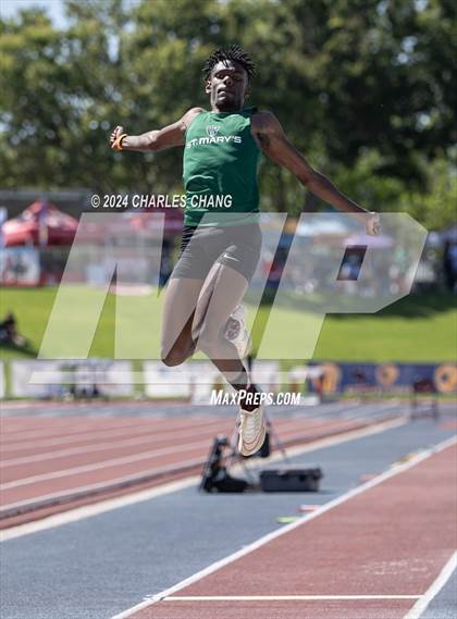 Thumbnail 2 in CIF State Championships (Long Jump Qualifying) photogallery.