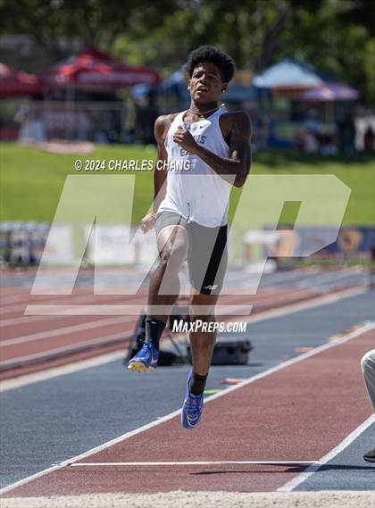 Thumbnail 2 in CIF State Championships (Long Jump Qualifying) photogallery.