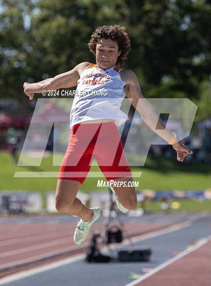 Thumbnail 1 in CIF State Championships (Long Jump Qualifying) photogallery.