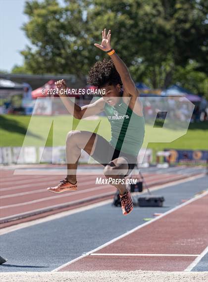 Thumbnail 3 in CIF State Championships (Long Jump Qualifying) photogallery.