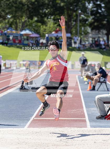Thumbnail 2 in CIF State Championships (Long Jump Qualifying) photogallery.