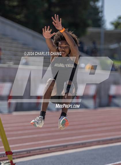 Thumbnail 3 in CIF State Championships (Long Jump Qualifying) photogallery.