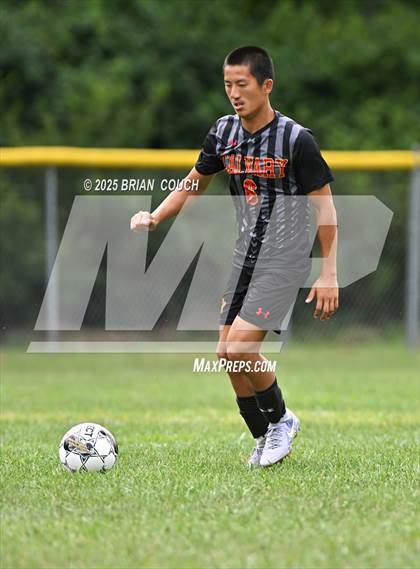 Thumbnail 2 in Calvary Christian vs Bishop Brossart photogallery.