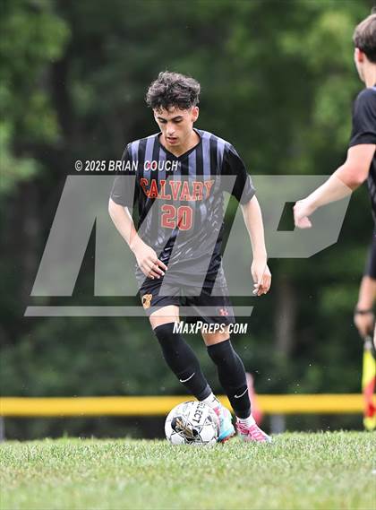 Thumbnail 3 in Calvary Christian vs Bishop Brossart photogallery.