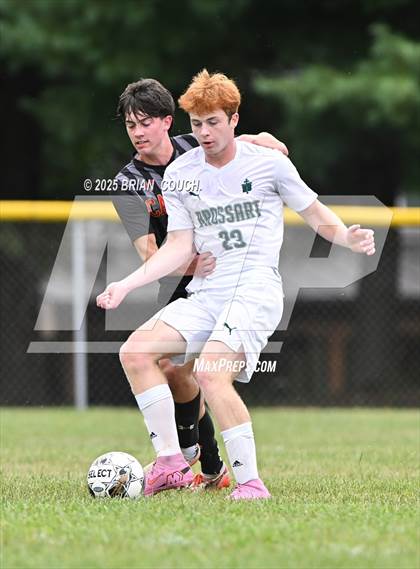 Thumbnail 3 in Calvary Christian vs Bishop Brossart photogallery.