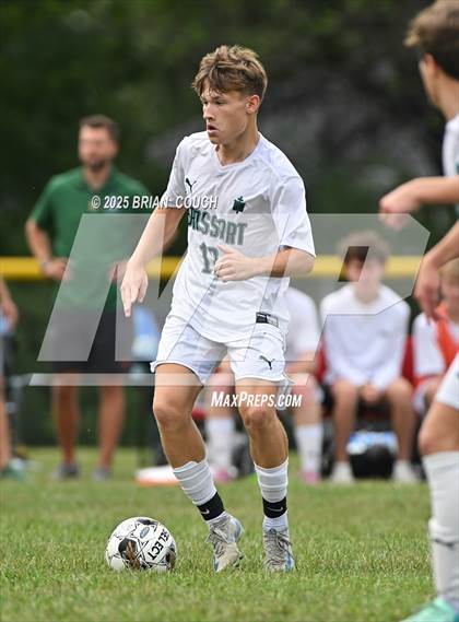 Thumbnail 1 in Calvary Christian vs Bishop Brossart photogallery.