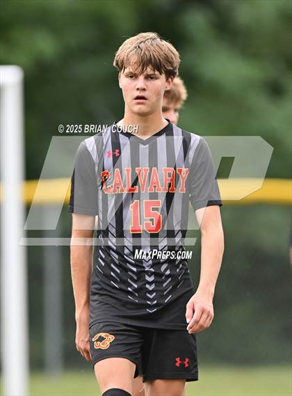 Thumbnail 3 in Calvary Christian vs Bishop Brossart photogallery.