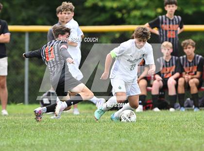 Thumbnail 2 in Calvary Christian vs Bishop Brossart photogallery.