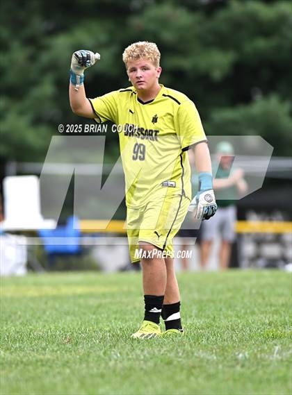 Thumbnail 3 in Calvary Christian vs Bishop Brossart photogallery.
