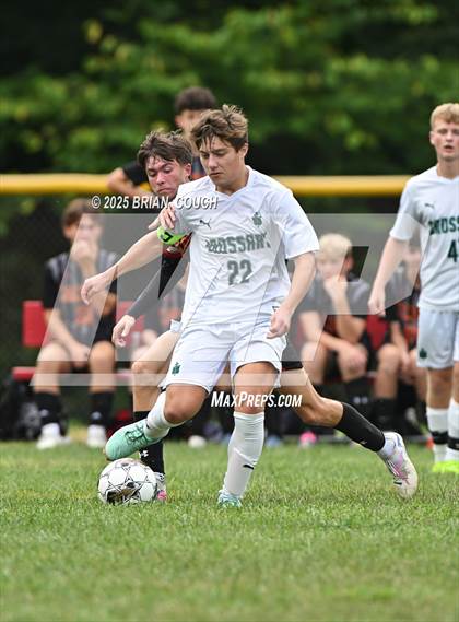 Thumbnail 1 in Calvary Christian vs Bishop Brossart photogallery.