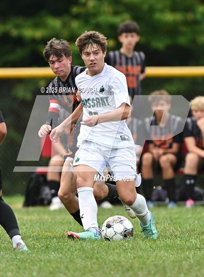 Thumbnail 2 in Calvary Christian vs Bishop Brossart photogallery.