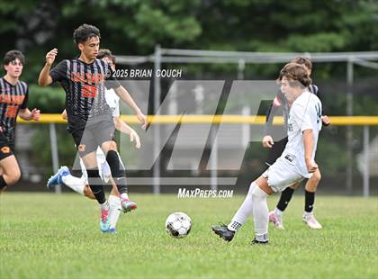 Thumbnail 1 in Calvary Christian vs Bishop Brossart photogallery.