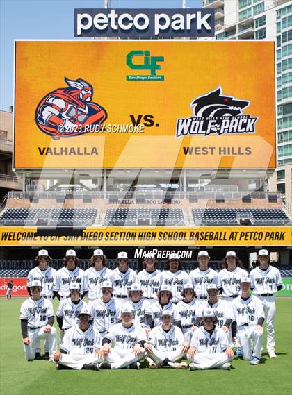 Thumbnail 3 in Valhalla vs. West Hills (Game @ Petco Park) photogallery.