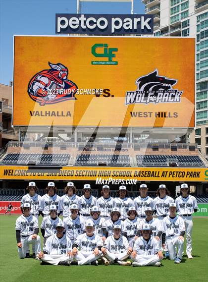 Thumbnail 2 in Valhalla vs. West Hills (Game @ Petco Park) photogallery.