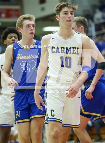Thumbnail 1 in Carmel vs Homestead (IHSAA 4A Regional SemiFinal) photogallery.