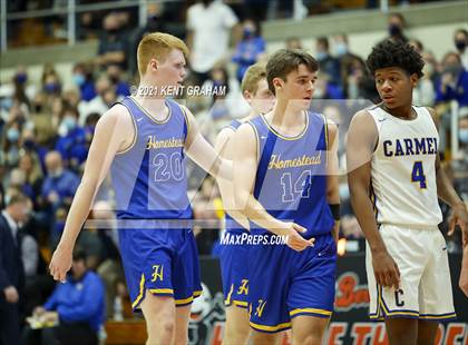 Thumbnail 3 in Carmel vs Homestead (IHSAA 4A Regional SemiFinal) photogallery.