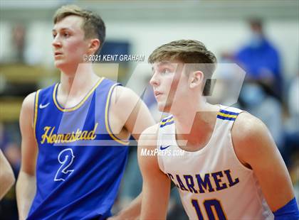 Thumbnail 1 in Carmel vs Homestead (IHSAA 4A Regional SemiFinal) photogallery.