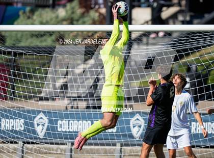 Thumbnail 3 in Holy Family vs. Jefferson Academy (CHSAA 3A Final) photogallery.