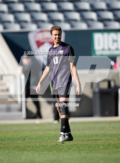 Thumbnail 1 in Holy Family vs. Jefferson Academy (CHSAA 3A Final) photogallery.