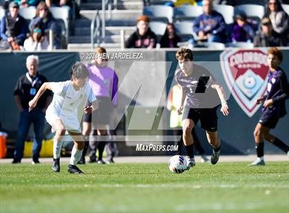 Thumbnail 2 in Holy Family vs. Jefferson Academy (CHSAA 3A Final) photogallery.