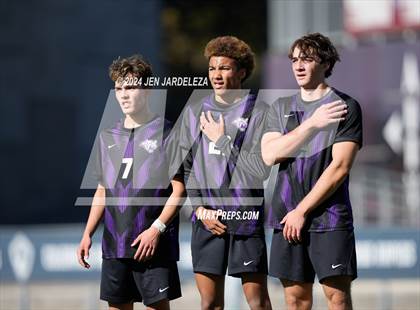 Thumbnail 1 in Holy Family vs. Jefferson Academy (CHSAA 3A Final) photogallery.