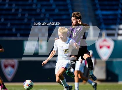 Thumbnail 1 in Holy Family vs. Jefferson Academy (CHSAA 3A Final) photogallery.