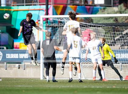 Thumbnail 2 in Holy Family vs. Jefferson Academy (CHSAA 3A Final) photogallery.