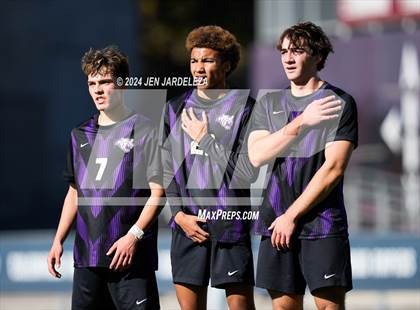 Thumbnail 2 in Holy Family vs. Jefferson Academy (CHSAA 3A Final) photogallery.