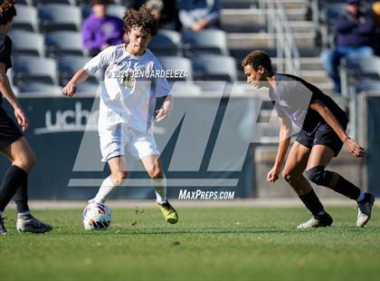 Thumbnail 2 in Holy Family vs. Jefferson Academy (CHSAA 3A Final) photogallery.