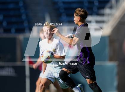 Thumbnail 3 in Holy Family vs. Jefferson Academy (CHSAA 3A Final) photogallery.