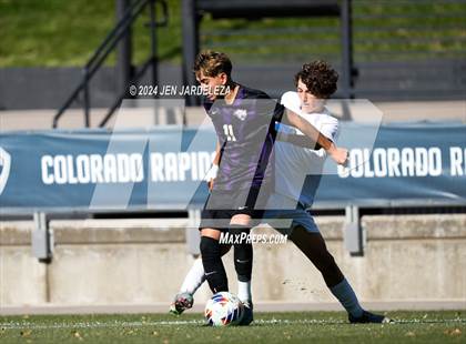 Thumbnail 3 in Holy Family vs. Jefferson Academy (CHSAA 3A Final) photogallery.