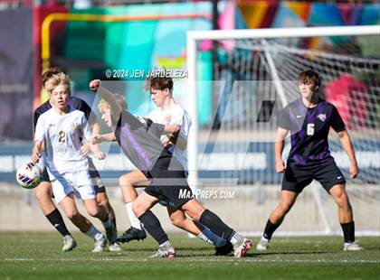 Thumbnail 3 in Holy Family vs. Jefferson Academy (CHSAA 3A Final) photogallery.