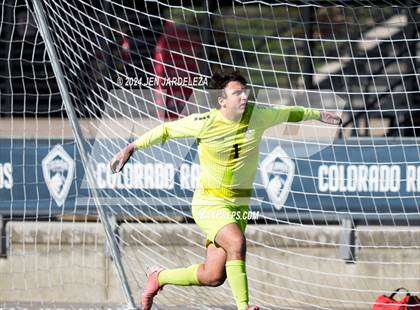 Thumbnail 1 in Holy Family vs. Jefferson Academy (CHSAA 3A Final) photogallery.