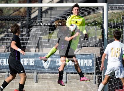 Thumbnail 2 in Holy Family vs. Jefferson Academy (CHSAA 3A Final) photogallery.