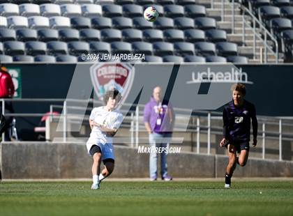 Thumbnail 1 in Holy Family vs. Jefferson Academy (CHSAA 3A Final) photogallery.