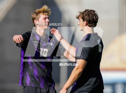 Thumbnail 3 in Holy Family vs. Jefferson Academy (CHSAA 3A Final) photogallery.