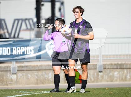 Thumbnail 3 in Holy Family vs. Jefferson Academy (CHSAA 3A Final) photogallery.