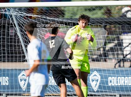 Thumbnail 2 in Holy Family vs. Jefferson Academy (CHSAA 3A Final) photogallery.