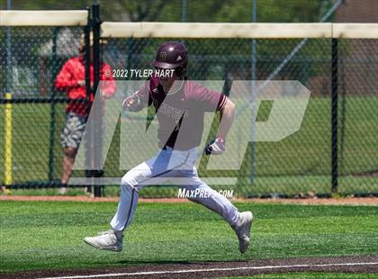 Thumbnail 2 in Danville vs. Brebeuf Jesuit Preparatory (IHSAA 3A Sectional Semi-Final) photogallery.