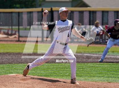 Thumbnail 2 in Danville vs. Brebeuf Jesuit Preparatory (IHSAA 3A Sectional Semi-Final) photogallery.