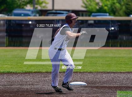 Thumbnail 2 in Danville vs. Brebeuf Jesuit Preparatory (IHSAA 3A Sectional Semi-Final) photogallery.