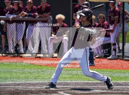 Thumbnail 3 in Danville vs. Brebeuf Jesuit Preparatory (IHSAA 3A Sectional Semi-Final) photogallery.